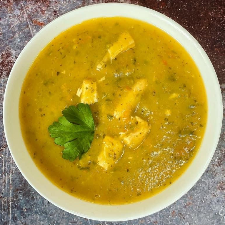 Chunky Chicken and veg soup