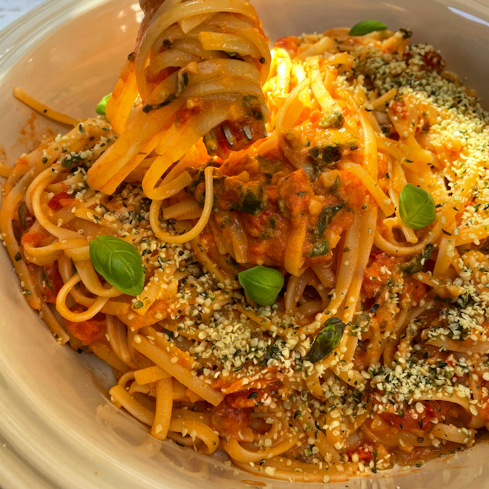 Burrata Linguini