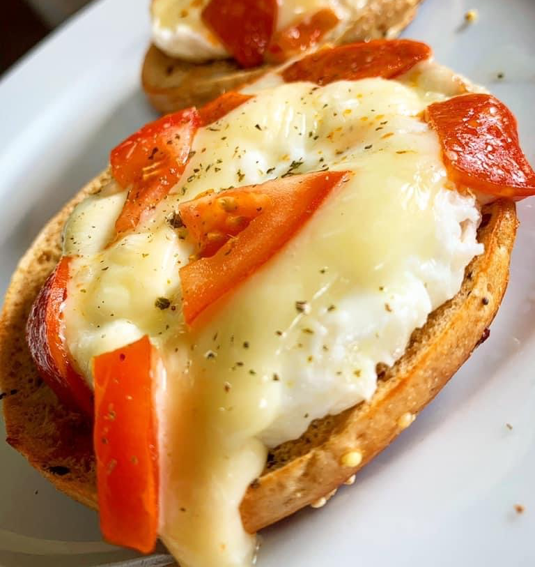 High Protein Breakfast Bagel