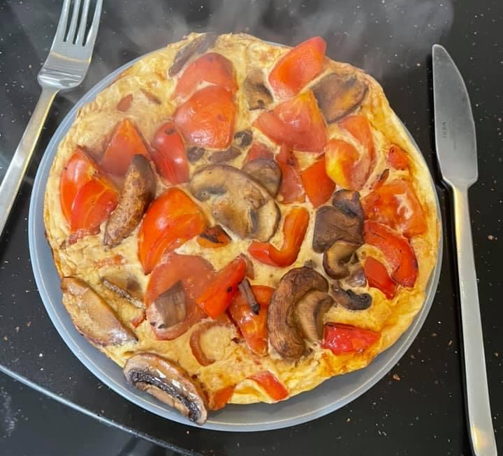 Red Med Omelette