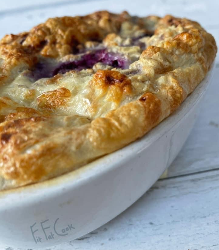 Vanilla Berry Baked Oats