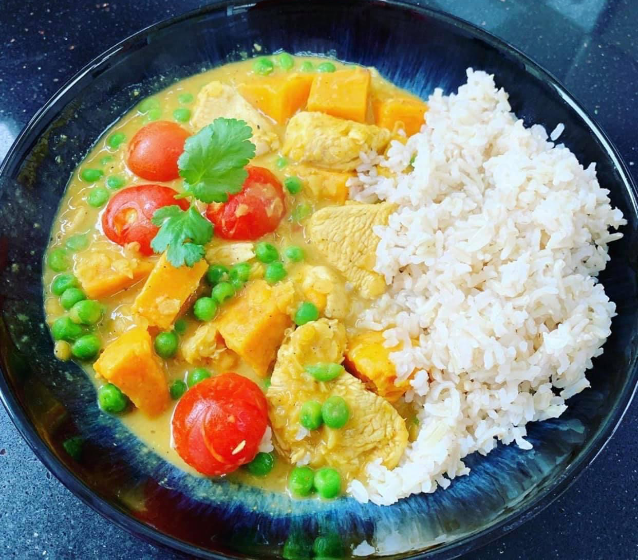 Chicken and Sweet Potato Curry