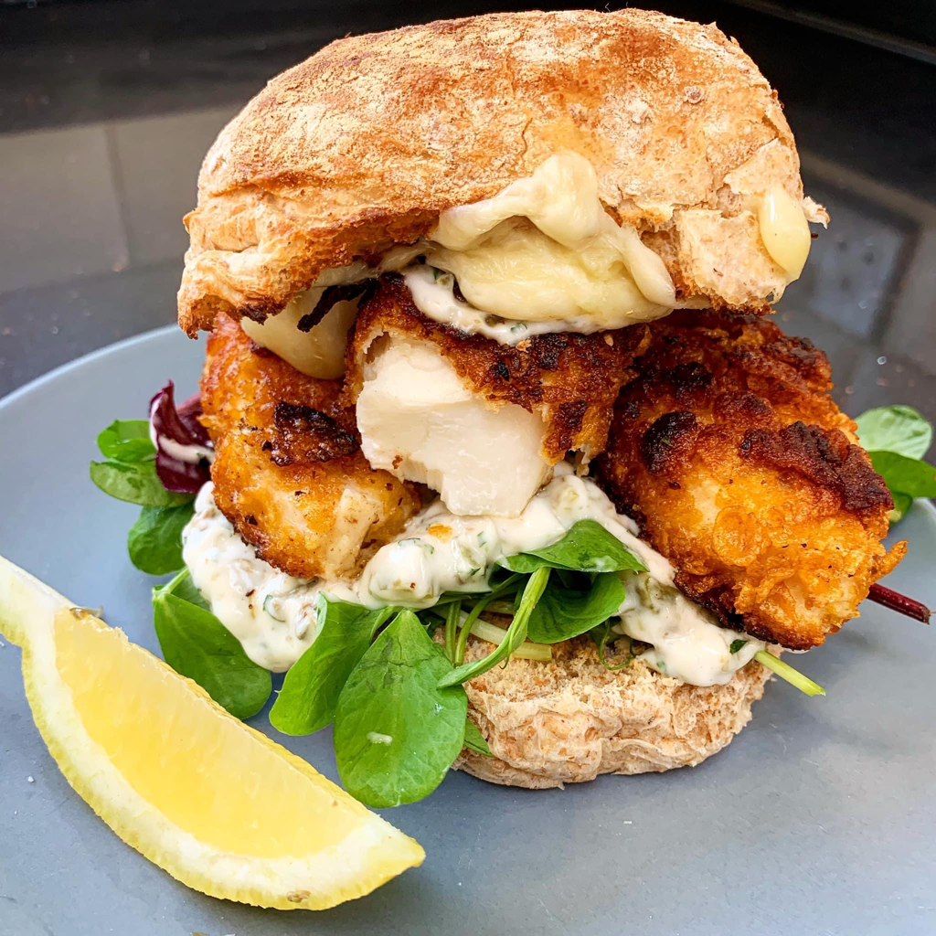 Summer Fish burger