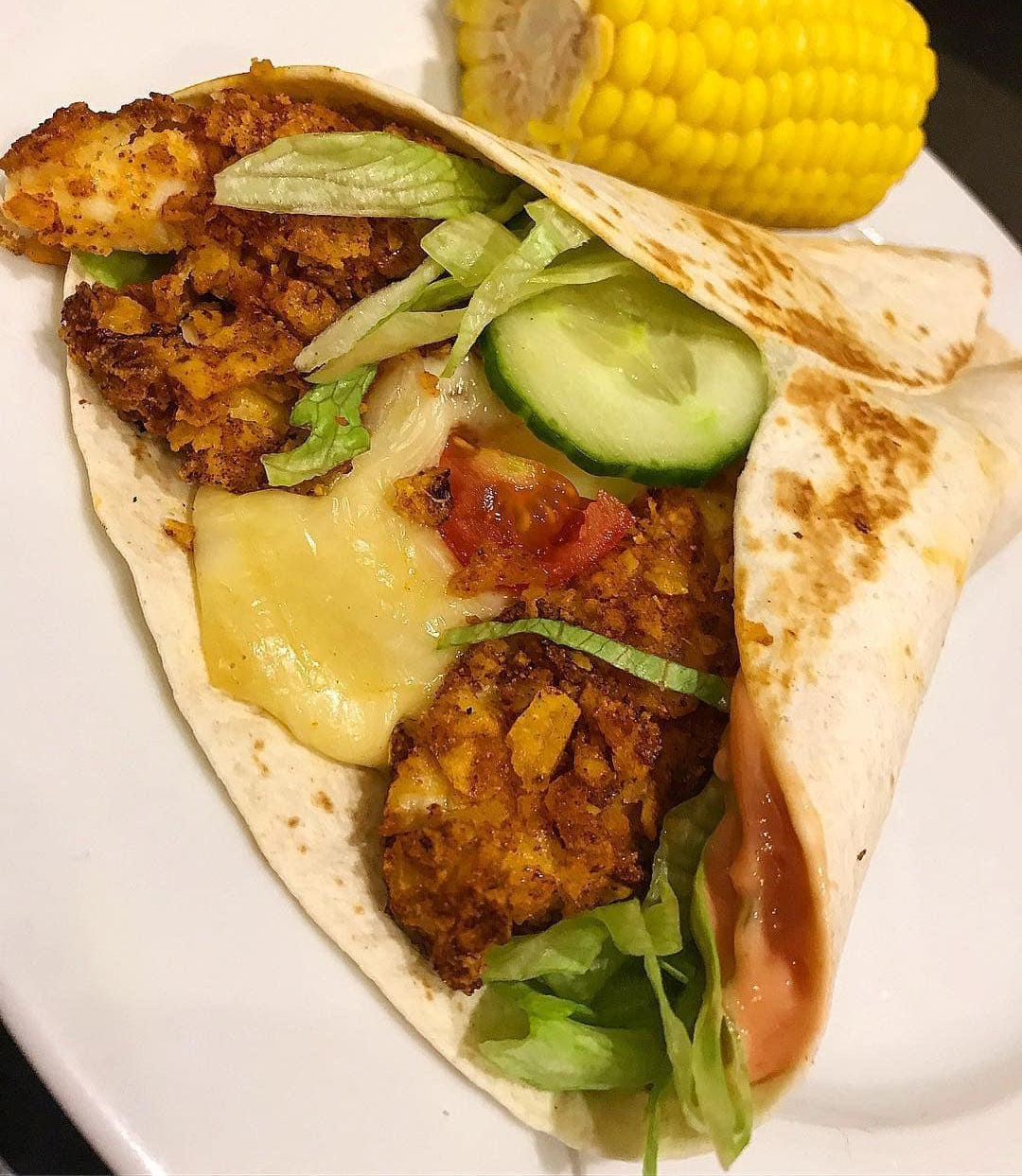 KFC zingy wrap 