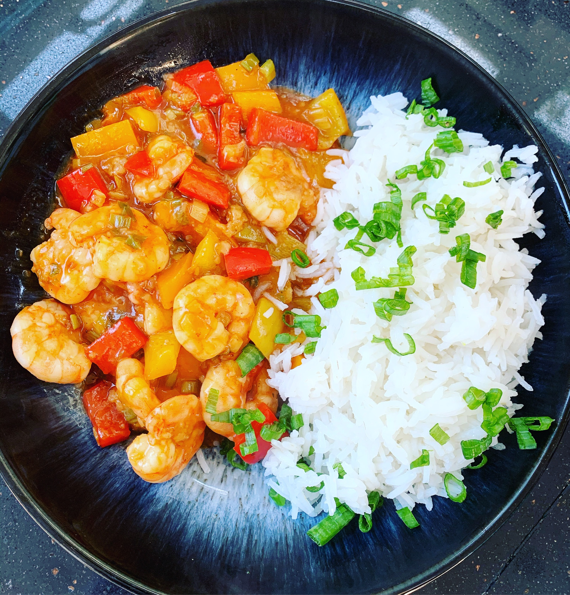 Sticky Prawns 